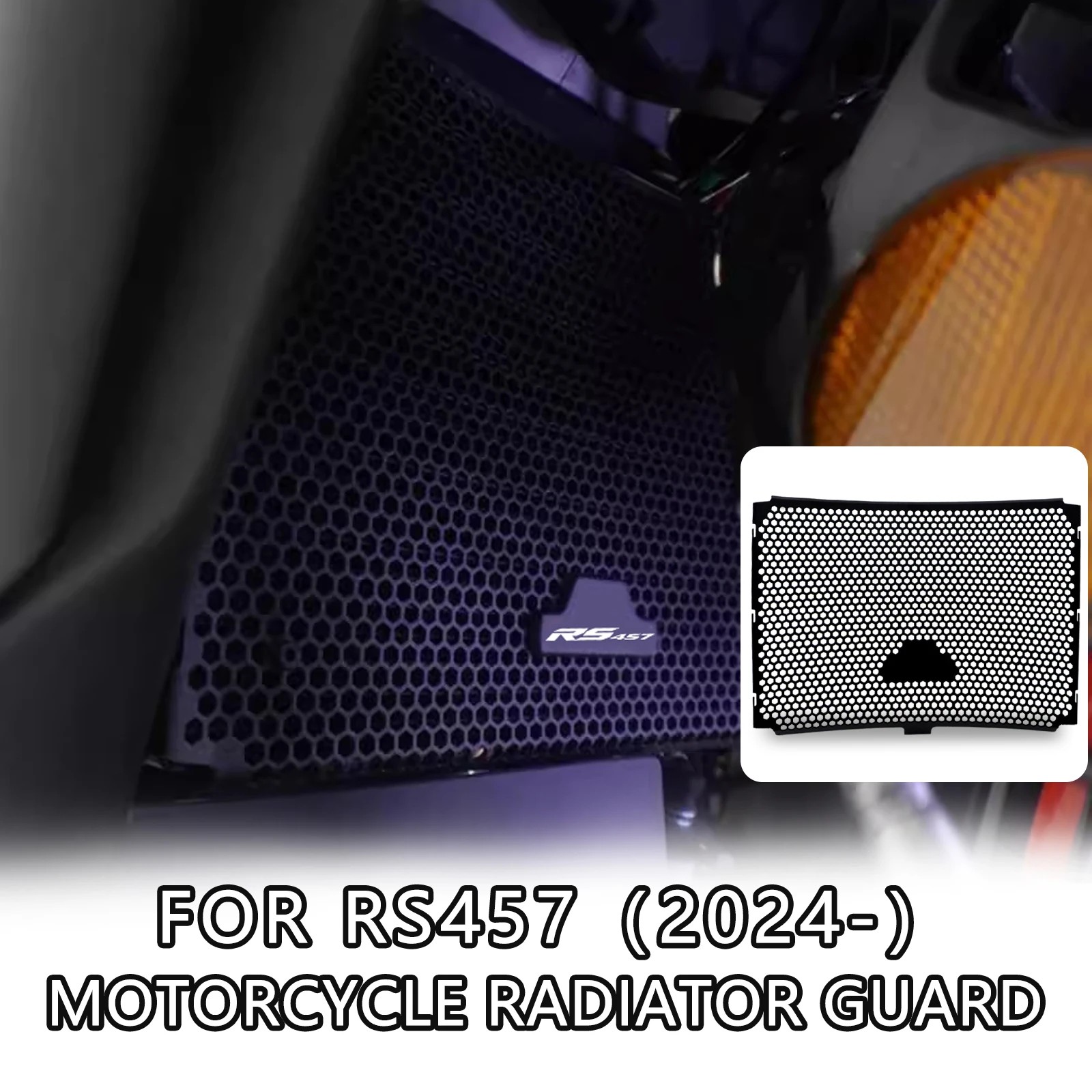 For Aprilia RS 457 RS-457 RS457 2024 2025 2026 New Motorcycle Radiator Grille Guard Cover radiator protector Radiator mesh RS457
For Aprilia RS 457 RS-457 RS457 2024 2025 2026 New Motorcycle Radiator Grille Guard Cover radiator protector Radiator mesh RS457