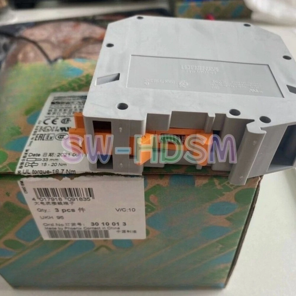 10PCS NEW Contact UKH95 High Current Terminal 3010013 UKH 95 in box Fast delivery
10PCS NEW Contact UKH95 High Current Terminal 3010013 UKH 95 in box Fast delivery