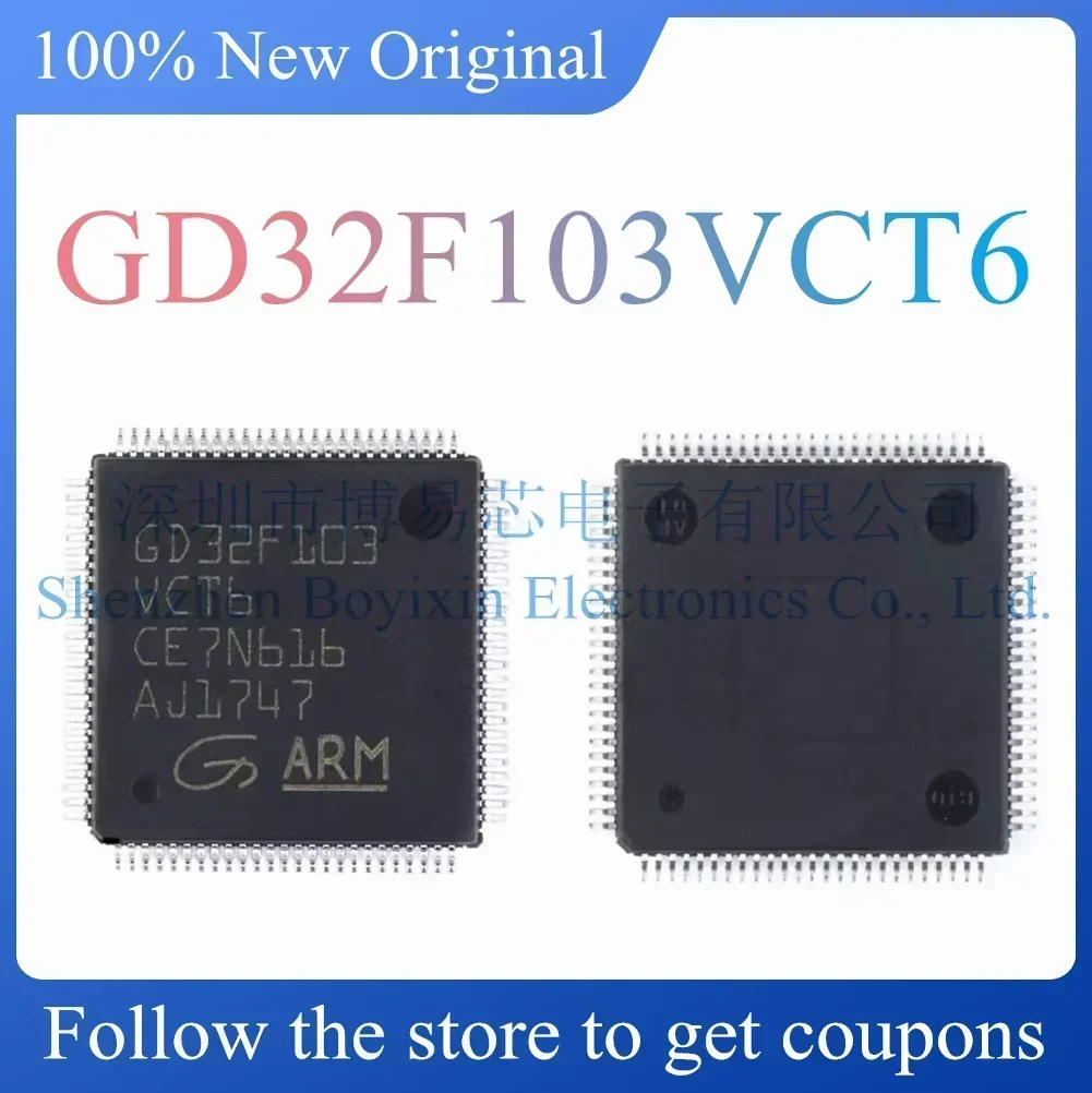 GD32F103VCT6 Standard version
GD32F103VCT6 Standard version