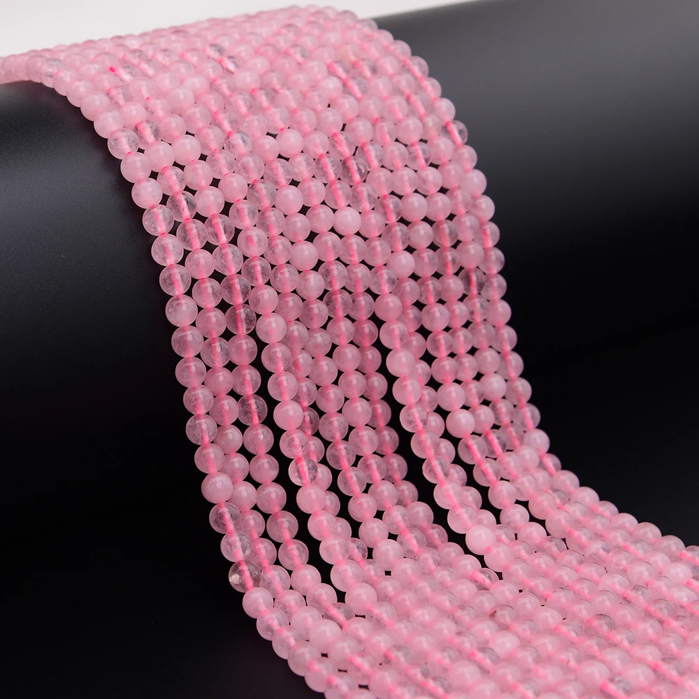 APDGG 5 Strands 6mm Natural Pink Rose Quartz Smooth Round Loose Beads 14.8'' DIY Jewelry
APDGG 5 Strands 6mm Natural Pink Rose Quartz Smooth Round Loose Beads 14.8'' DIY Jewelry