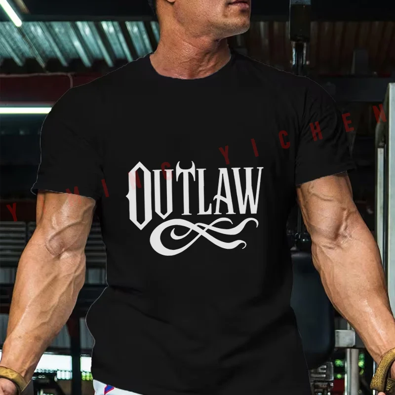 Monochrome OUTLAW Pattern Moto Men T-Shirt Cotton O-neck Short Sleeve T Shirt Fashion Hip Hop Streetwear Tees
Monochrome OUTLAW Pattern Moto Men T-Shirt Cotton O-neck Short Sleeve T Shirt Fashion Hip Hop Streetwear Tees
