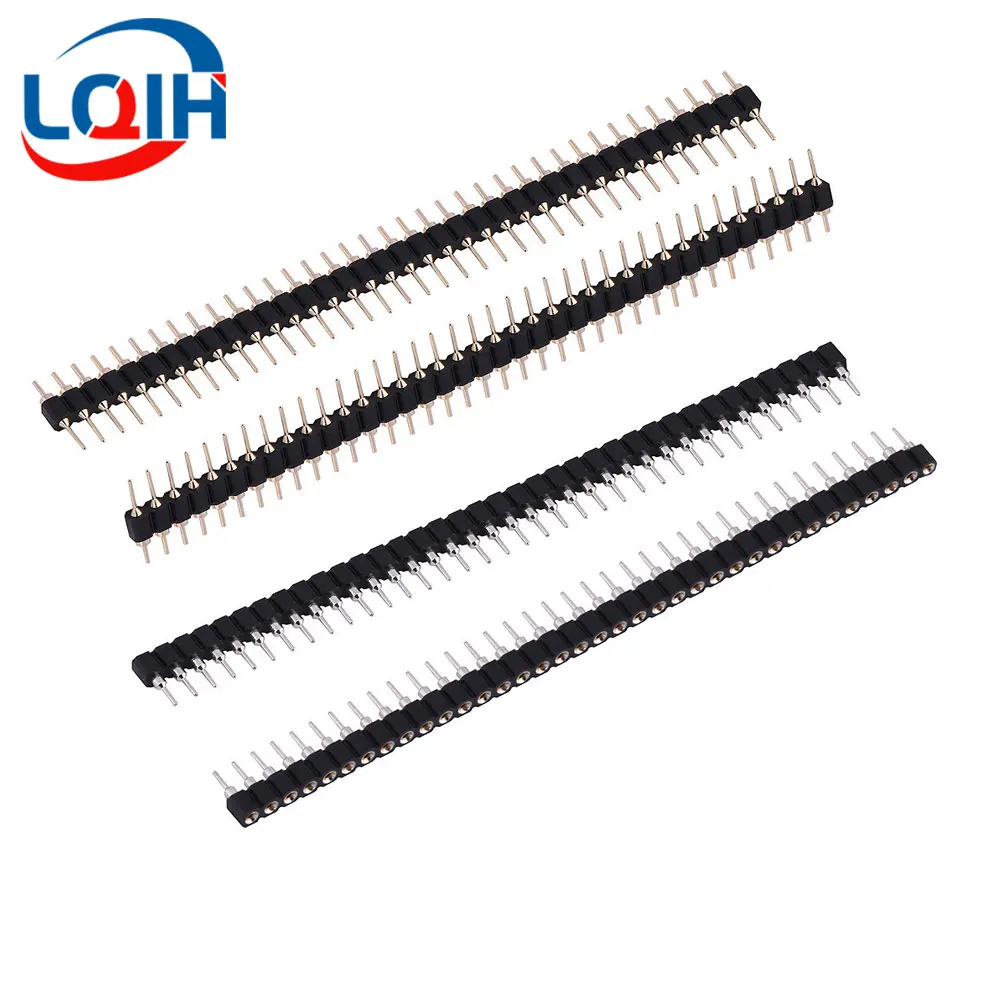 5PCS Pitch 2.0mm 2.54mm Connector Round Hole Female Head Row Needles 1*40 Round Needle Male Head 1x40P Gold Plated Single Row
5PCS Pitch 2.0mm 2.54mm Connector Round Hole Female Head Row Needles 1*40 Round Needle Male Head 1x40P Gold Plated Single Row