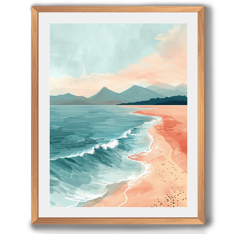 Fresh Feeling Watercolor Seaside Landscape Illustration Orange Blue Tone Canvas Living Room Decoration Decorative Painting
Fresh Feeling Watercolor Seaside Landscape Illustration Orange Blue Tone Canvas Living Room Decoration Decorative Painting