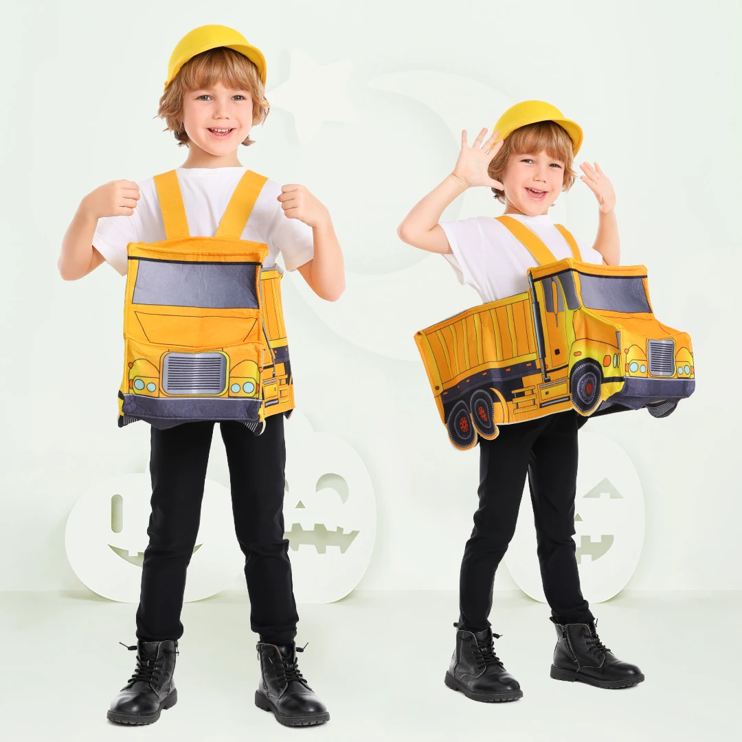 Yellow Karting Costume Children's Stage Performance Clothes Creative Kindergarten Performance Outfit Halloween Theme
Yellow Karting Costume Children's Stage Performance Clothes Creative Kindergarten Performance Outfit Halloween Theme