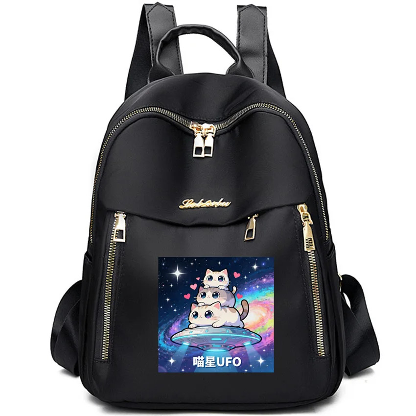 Black Large Capacity Backpacks Cat U F O Printed Women Travel Bag Harajuku Student Schoolbag Backpack Unisex Bags High Street
Black Large Capacity Backpacks Cat U F O Printed Women Travel Bag Harajuku Student Schoolbag Backpack Unisex Bags High Street