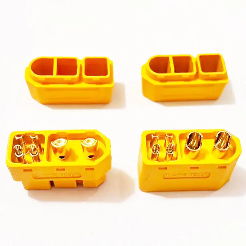 XT60 (2+4) Male Female Plug Connector With Signal Pin And Sheath Solder Wire Model Accessories
XT60 (2+4) Male Female Plug Connector With Signal Pin And Sheath Solder Wire Model Accessories