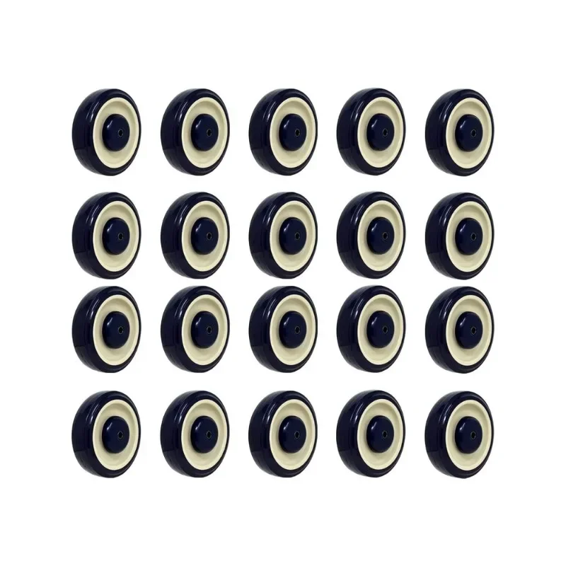 HOME.Shopping Cart 5"x1-1/4" 3/8"Bore Polyurethane Wheel - Load Capacity 350Lbs each (20-Pack 3/8" Bore(Navy/Beige))
HOME.Shopping Cart 5"x1-1/4" 3/8"Bore Polyurethane Wheel - Load Capacity 350Lbs each (20-Pack 3/8" Bore(Navy/Beige))