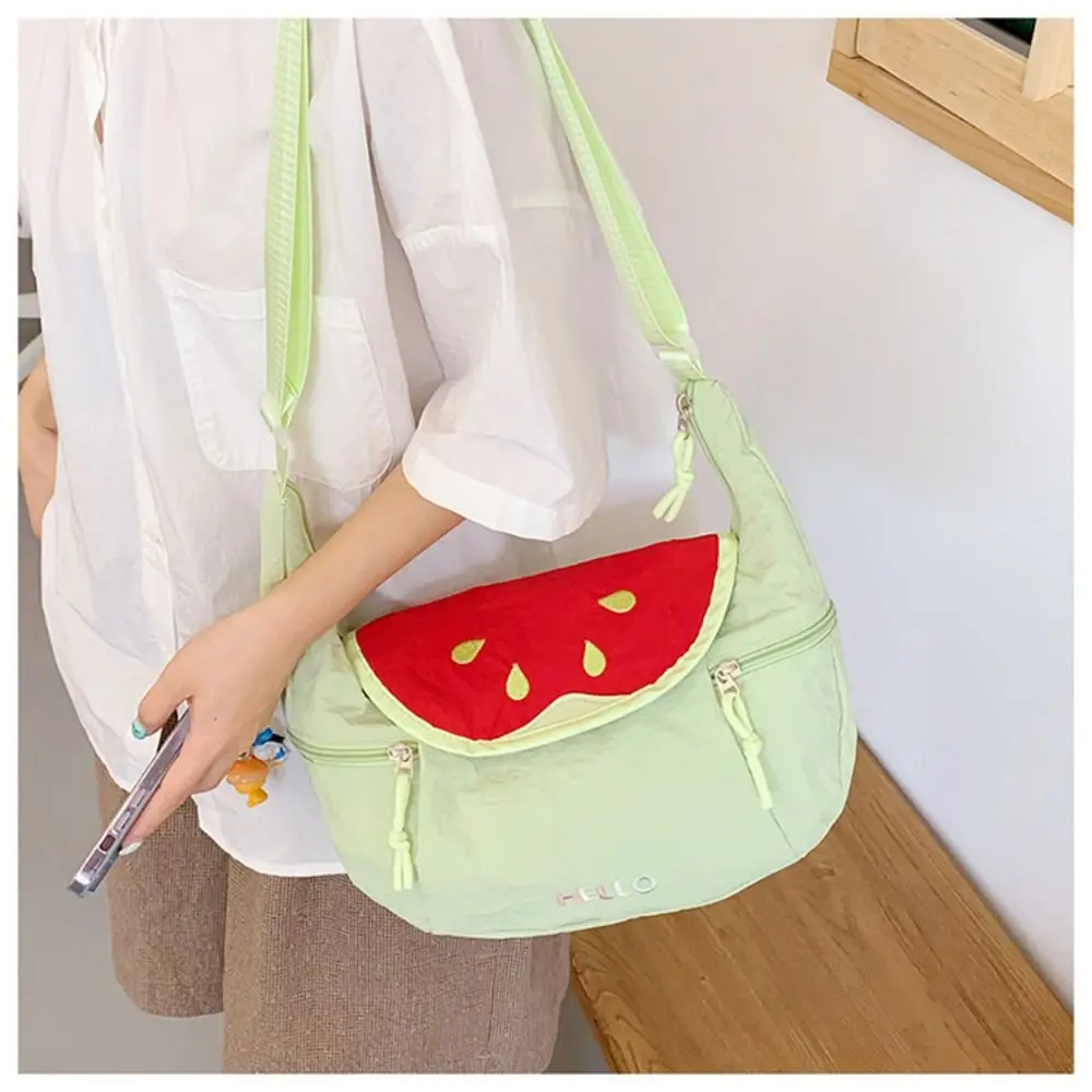 Korean Style Nylon Shoulder Bag Handbag Lightweight Fruit Shape Crossbody Bag Cute Tote Bag Cloth Messenger Bag Travel
Korean Style Nylon Shoulder Bag Handbag Lightweight Fruit Shape Crossbody Bag Cute Tote Bag Cloth Messenger Bag Travel