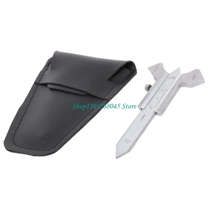 R53F 0-20mm Portable Welding Seam Gauge Metal Depth Thickness Inspection Ruler
R53F 0-20mm Portable Welding Seam Gauge Metal Depth Thickness Inspection Ruler