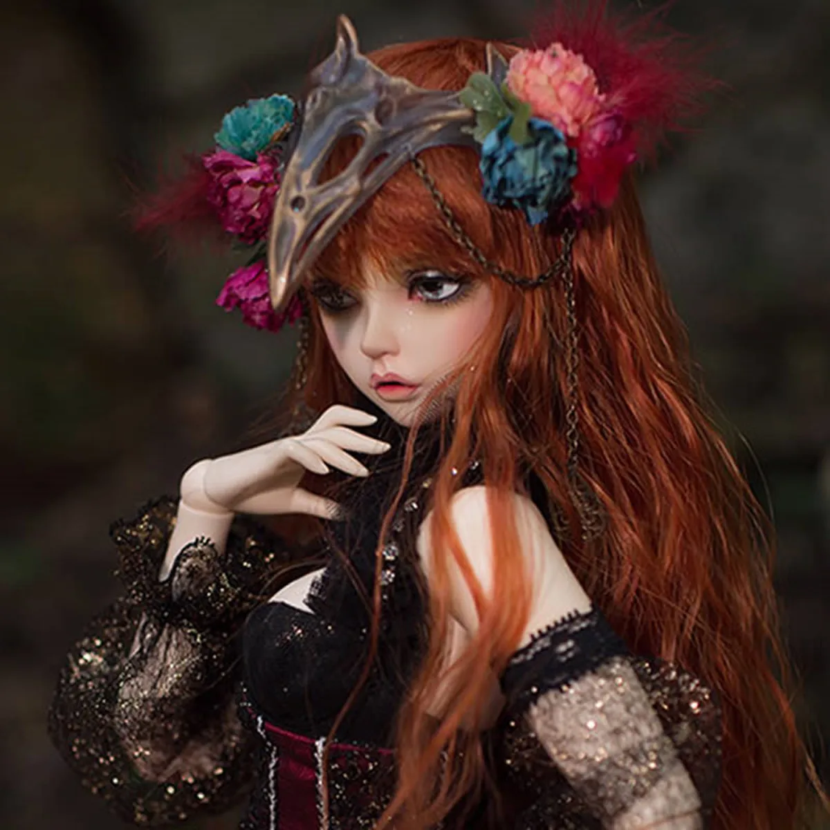 New BJD/SD doll Ria 1/3 girl joint 60cm Beautiful girl spot makeup high-grade resin to send eyeballs
New BJD/SD doll Ria 1/3 girl joint 60cm Beautiful girl spot makeup high-grade resin to send eyeballs