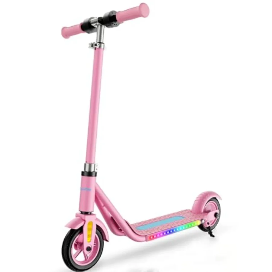 Electric Scooter for Ages 6-12 150W Hub Motor Colorful Lights LED Display Dual Brake System 4 Height Adjustable Best Gifts for
Electric Scooter for Ages 6-12 150W Hub Motor Colorful Lights LED Display Dual Brake System 4 Height Adjustable Best Gifts for