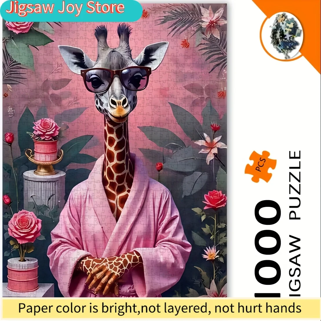 Набор из 1000 деталей пазла: Мисс Жираф в халате, Сестры за рулем спортивного автомобиля у моря, Портативное прямоугольное художественное украшение
Набор из 1000 деталей пазла: Мисс Жираф в халате, Сестры за рулем спортивного автомобиля у моря, Портативное прямоугольное художественное украшение