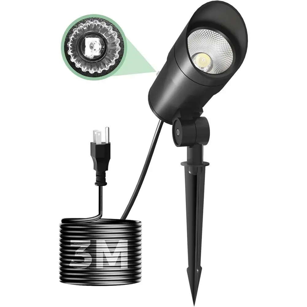 LOOS 30W LED Spot Lights Outdoor with Photocell Sensor, Dusk to Spotlights with 9.68T Cord, 120V Plug in Ultra Bright Landse Lig
LOOS 30W LED Spot Lights Outdoor with Photocell Sensor, Dusk to Spotlights with 9.68T Cord, 120V Plug in Ultra Bright Landse Lig