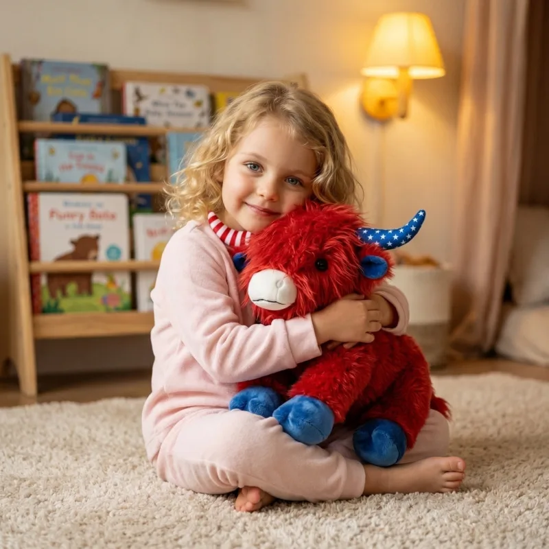 New 38cm Fluffy Highland Cow Stuffed Animal Plush Yak Doll Pillow Perfect Gift For Kids & Animal Lovers
New 38cm Fluffy Highland Cow Stuffed Animal Plush Yak Doll Pillow Perfect Gift For Kids & Animal Lovers