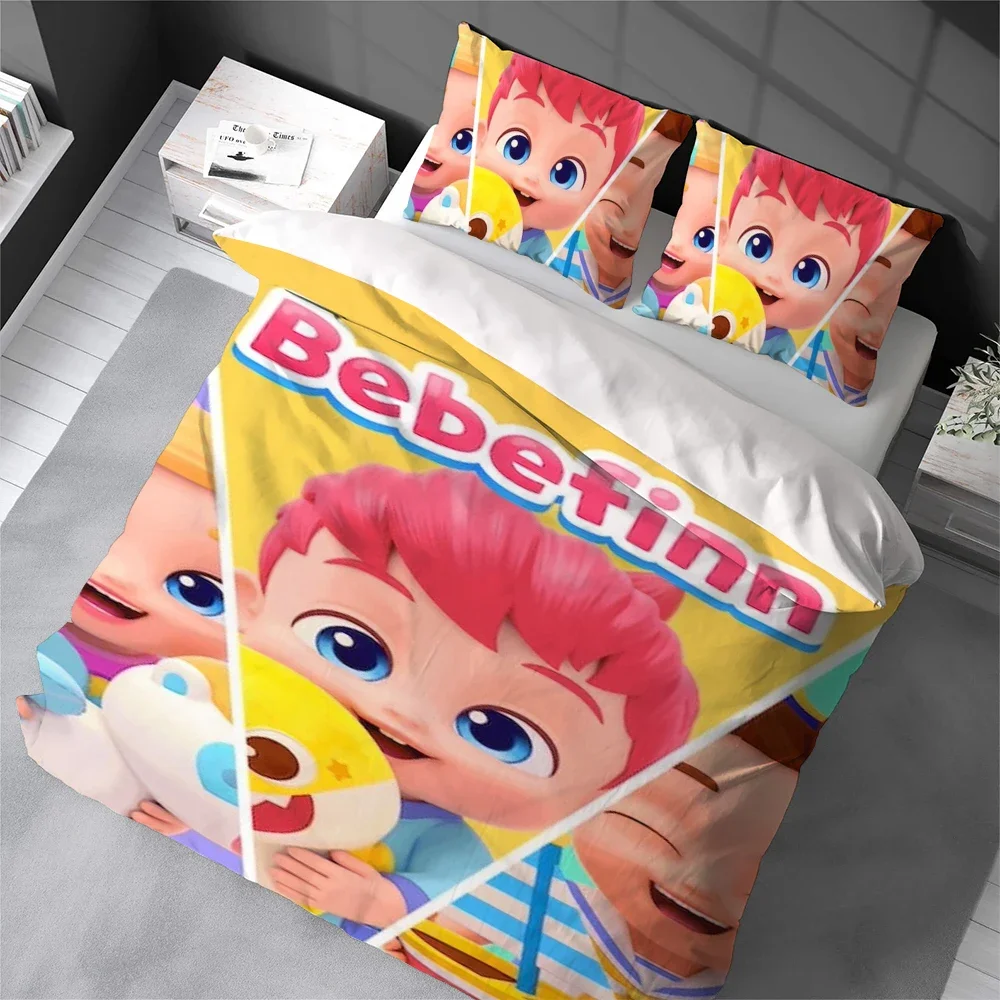B-Bebefinn Cartoon Duvet Cover Set Soft Wash Bed 3 Piece Summer Comfortable Student Dormitory Home Baby Bedding Best seller
B-Bebefinn Cartoon Duvet Cover Set Soft Wash Bed 3 Piece Summer Comfortable Student Dormitory Home Baby Bedding Best seller