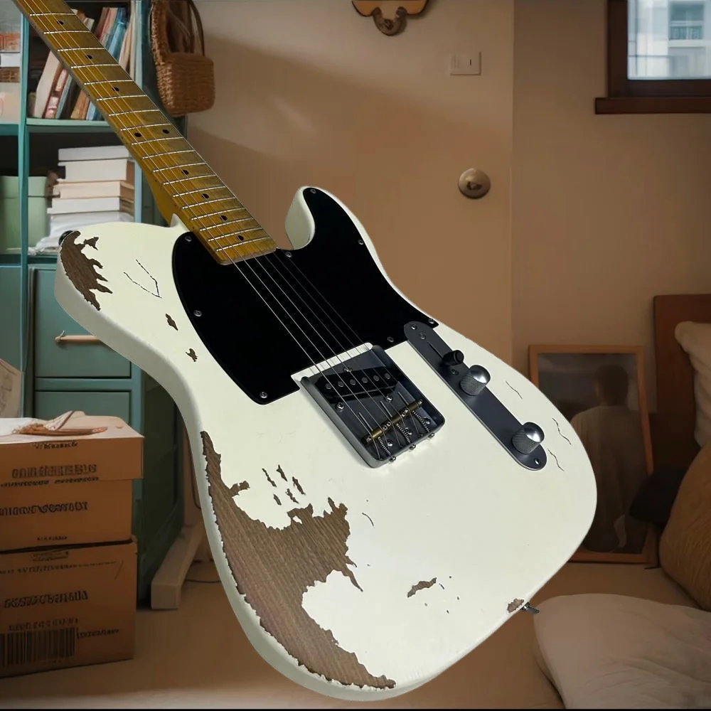 Электрогитара TLE 39 дюймов, винтажная, желтая, с корпусом из ольхи и грифом с эффектом пламени, бесплатная доставка
Электрогитара TLE 39 дюймов, винтажная, желтая, с корпусом из ольхи и грифом с эффектом пламени, бесплатная доставка