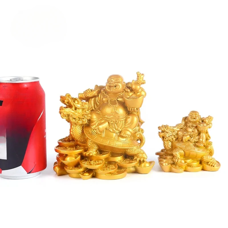 Laughing Buddha, Chinese Feng Shui Laughing Buddha Riding Dragon Turtle Statue Home Office Ornament Decoration Attract Wealth
Laughing Buddha, Chinese Feng Shui Laughing Buddha Riding Dragon Turtle Statue Home Office Ornament Decoration Attract Wealth