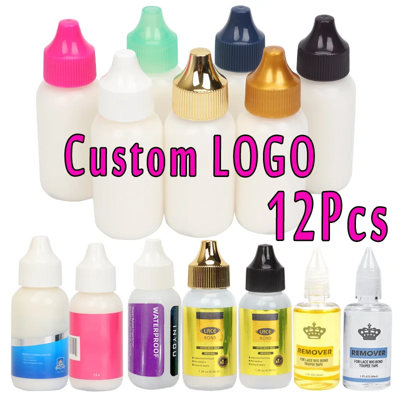Hair Replacement Adhesive 1.3Oz -12Pcs Logo Customize Lace Glue Invisible Wig Bonding Glue Waterproof Colle Extra Forte
Hair Replacement Adhesive 1.3Oz -12Pcs Logo Customize Lace Glue Invisible Wig Bonding Glue Waterproof Colle Extra Forte