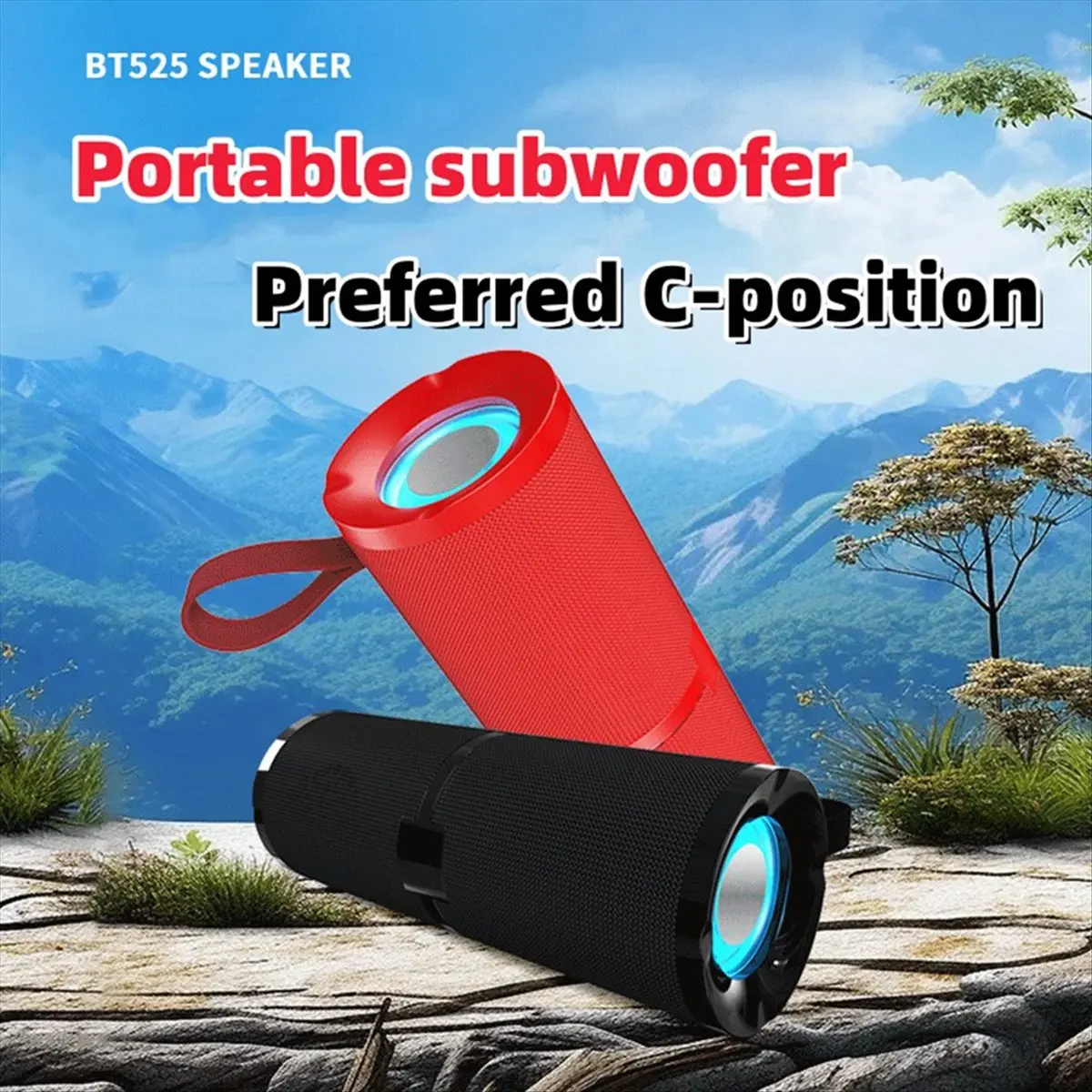 *AA90P Wireless Bluetooth Speaker Portable Outdoor Waterproof Dual Horn Subwoofer Surround Sound System RGB Color Light Red
*AA90P Wireless Bluetooth Speaker Portable Outdoor Waterproof Dual Horn Subwoofer Surround Sound System RGB Color Light Red