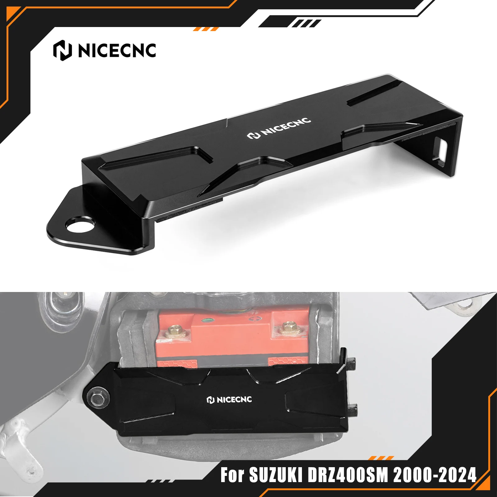 NICECNC For Suzuki DRZ400 DRZ400E DRZ400S DRZ400SM DR-Z 400 400E 400S 400SM 2000-2024 2023 41561-29F00 Battery Hold Down Bracket
NICECNC For Suzuki DRZ400 DRZ400E DRZ400S DRZ400SM DR-Z 400 400E 400S 400SM 2000-2024 2023 41561-29F00 Battery Hold Down Bracket