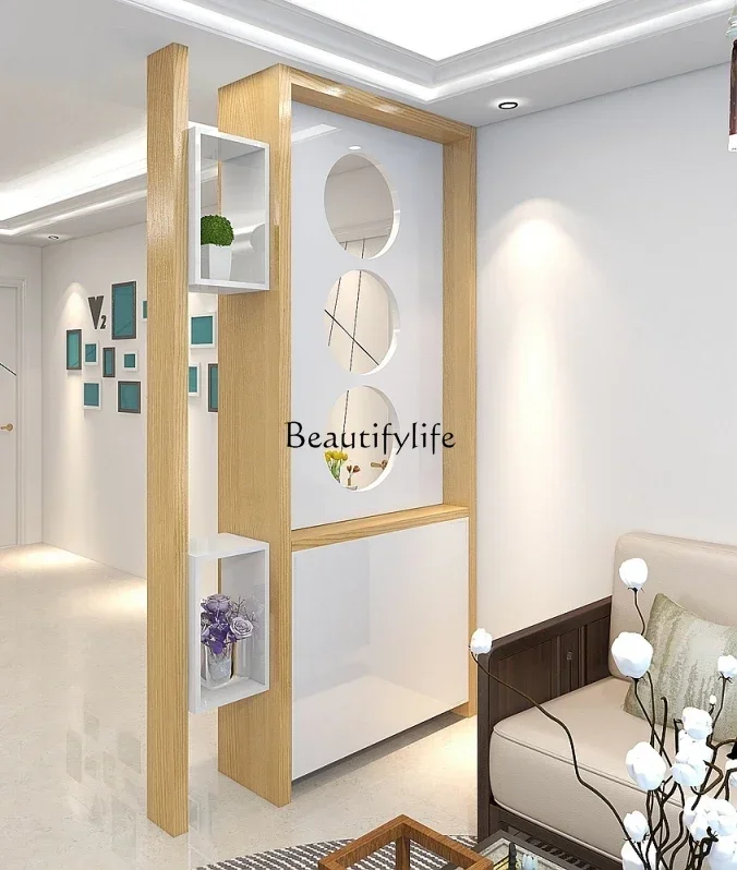 *Double-Sided Porch Cabinet Dining Room Partition Decorative Screen Storage Rack Paint Entrance Cabinet 
*Double-Sided Porch Cabinet Dining Room Partition Decorative Screen Storage Rack Paint Entrance Cabinet