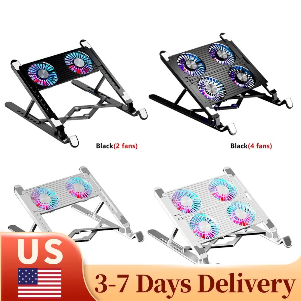 Охлаждающая подставка для ноутбука с 2/4 вентиляторами, складная, RGB, бесшумная, для игровых ноутбуков, 7 уровней регулировки высоты, для ноутбуков 11-17.3 дюймов
Охлаждающая подставка для ноутбука с 2/4 вентиляторами, складная, RGB, бесшумная, для игровых ноутбуков, 7 уровней регулировки высоты, для ноутбуков 11-17.3 дюймов