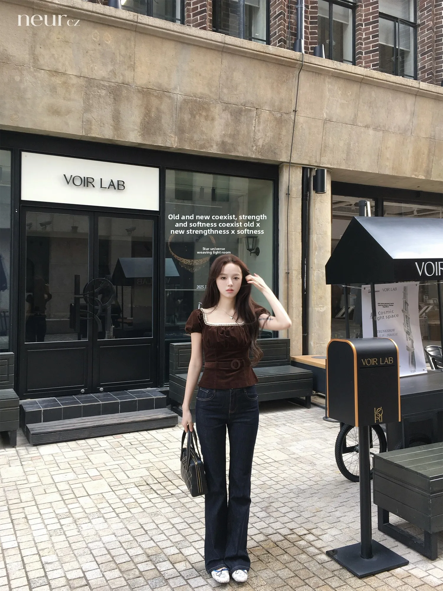 Neurcz Retro High Waist Bell Bot Jeans Women's Deep Blue Slim Fit Wide Leg Long Trousers Spring Faion Ladies Denim
Neurcz Retro High Waist Bell Bot Jeans Women's Deep Blue Slim Fit Wide Leg Long Trousers Spring Faion Ladies Denim