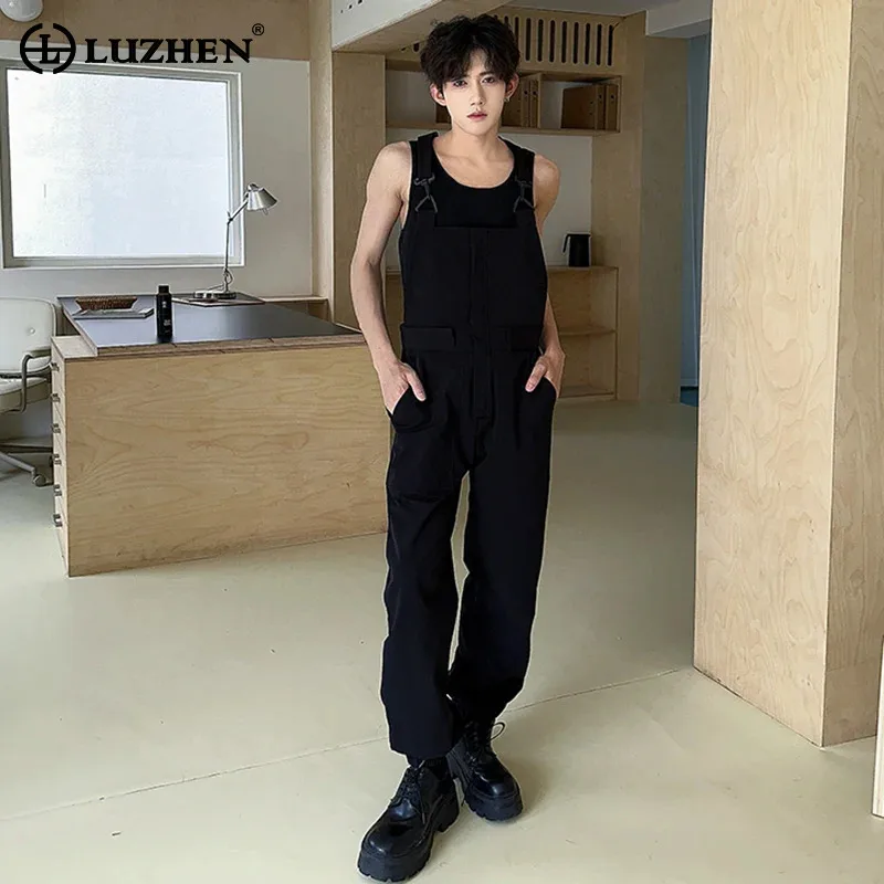 LUZHEN 2024 Original Fashion New Jumpsuits Personalized Stylish Streetwear Youth Casual Pants Solid Color Slim Overalls LZ4943
LUZHEN 2024 Original Fashion New Jumpsuits Personalized Stylish Streetwear Youth Casual Pants Solid Color Slim Overalls LZ4943