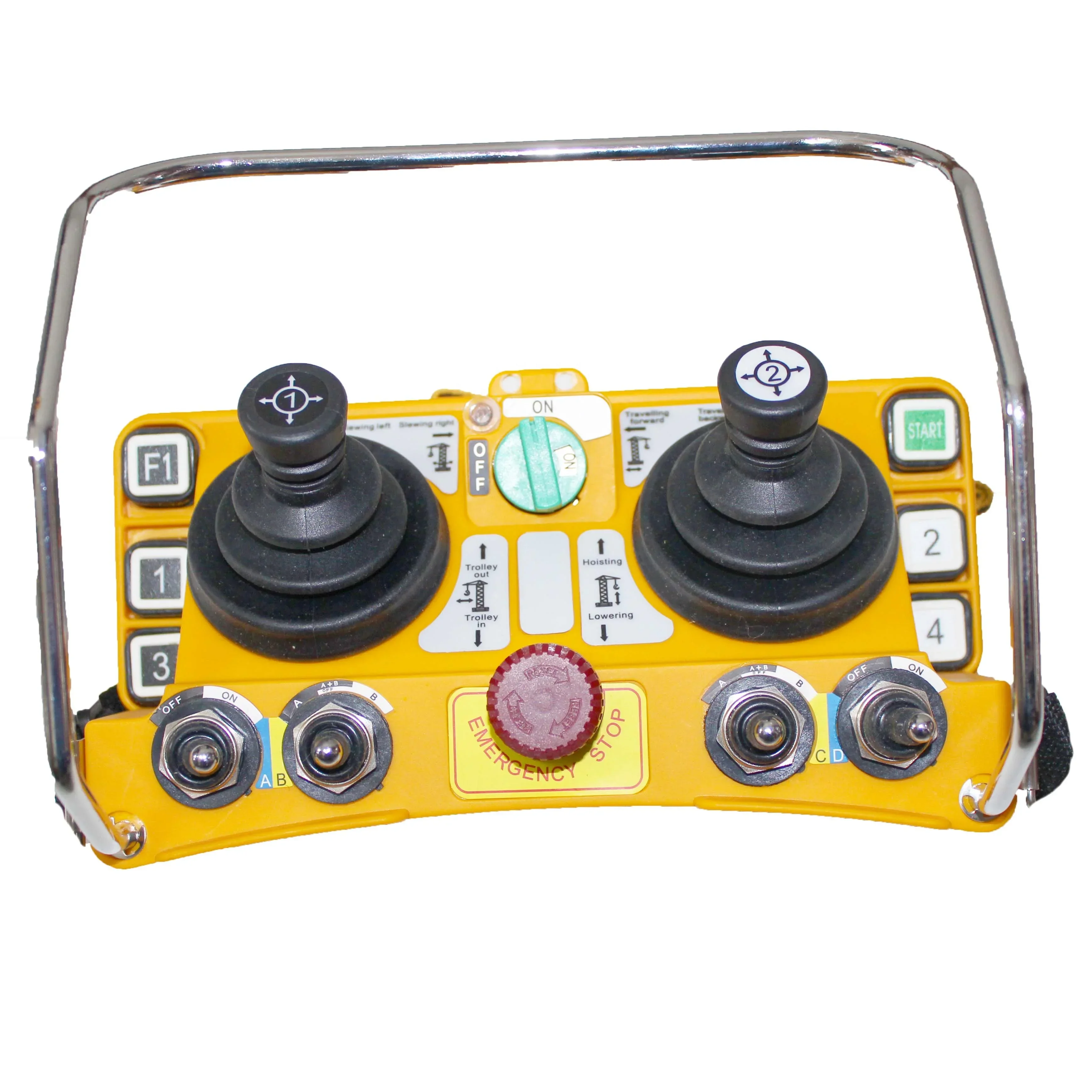 Hot SalesGlass Handling Equipment Hydraulic Joystick Control F24-60 Radio Traveling Industrial Wireless Remote Control
Hot SalesGlass Handling Equipment Hydraulic Joystick Control F24-60 Radio Traveling Industrial Wireless Remote Control