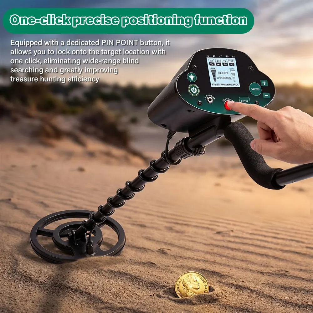 Professional Deep Search Metal Detector MD-5030P, High Sensitivity Tool for Underground Precious MetalsDetection&PreciseLocation
Professional Deep Search Metal Detector MD-5030P, High Sensitivity Tool for Underground Precious MetalsDetection&PreciseLocation