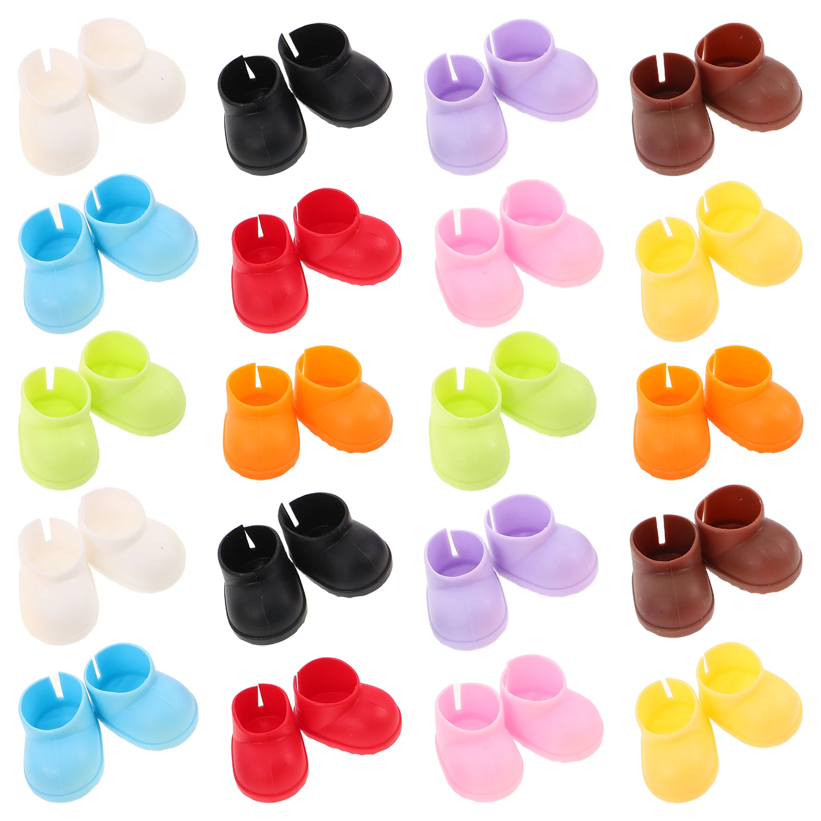 20 Pairs Cotton Shoes Figures Boots Miniature Booties Toy Finger Footwear Clothing Tiny
20 Pairs Cotton Shoes Figures Boots Miniature Booties Toy Finger Footwear Clothing Tiny