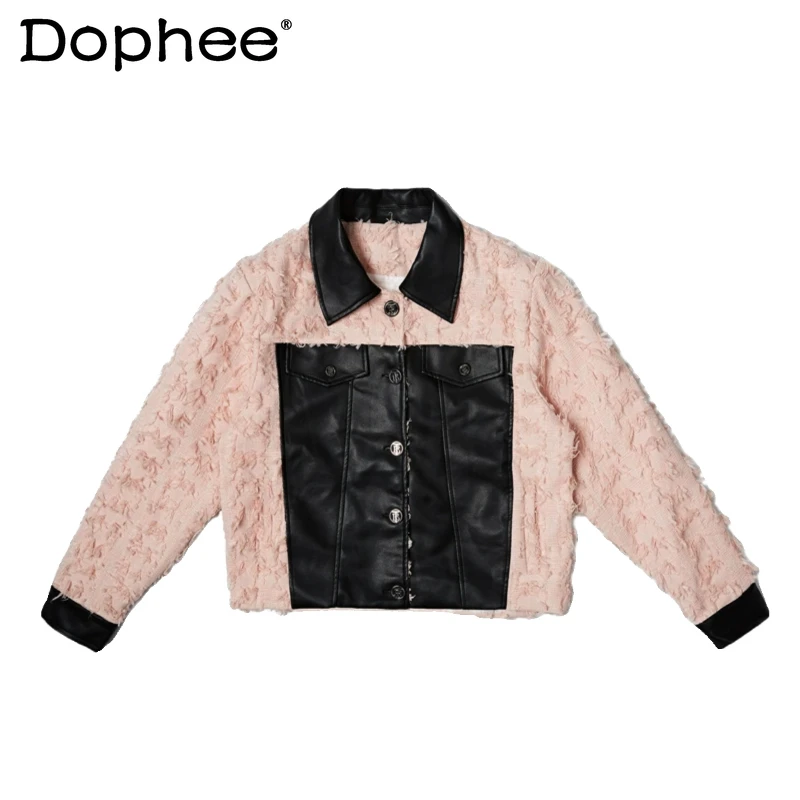 Модные дизайнерские куртки из искусственной кожи с перьями, мужские осенние новые высококачественные шикарные пальто с длинными рукавами, стильные красивые пальто с лацканами
Модные дизайнерские куртки из искусственной кожи с перьями, мужские осенние новые высококачественные шикарные пальто с длинными рукавами, стильные красивые пальто с лацканами