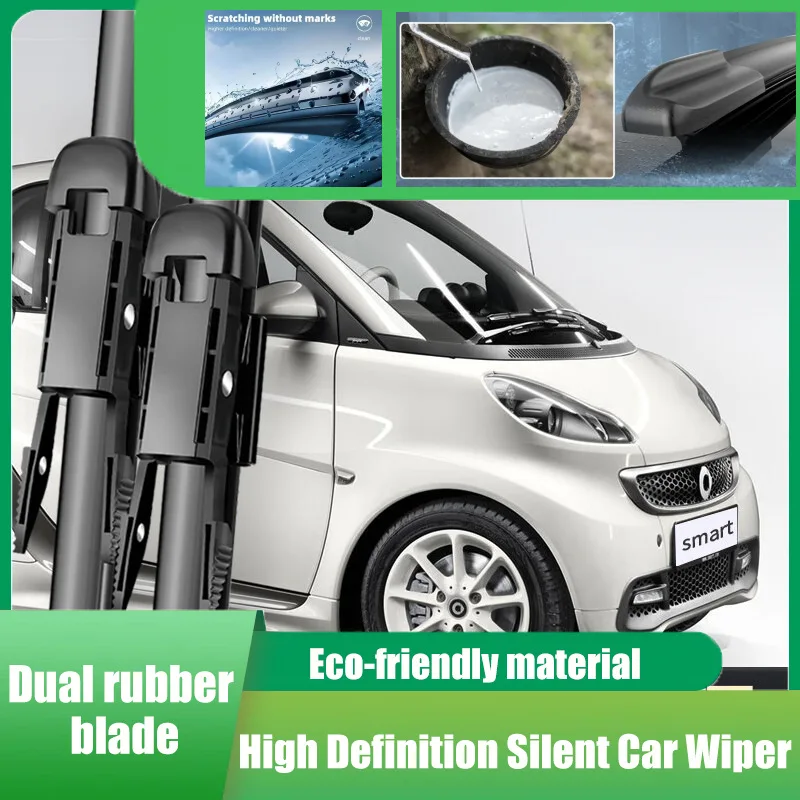 Suitable for Mercedes-Benz smart wiper silent fortwo wiper boneless HD front and rear Smart Elf Rain
Suitable for Mercedes-Benz smart wiper silent fortwo wiper boneless HD front and rear Smart Elf Rain