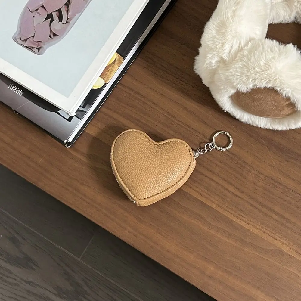 Change Bag Pendant PU Leather Coin Purse Love Card Bag Cute Card Holder with Keychain Zipper Heart Shape Wallet Female
Change Bag Pendant PU Leather Coin Purse Love Card Bag Cute Card Holder with Keychain Zipper Heart Shape Wallet Female