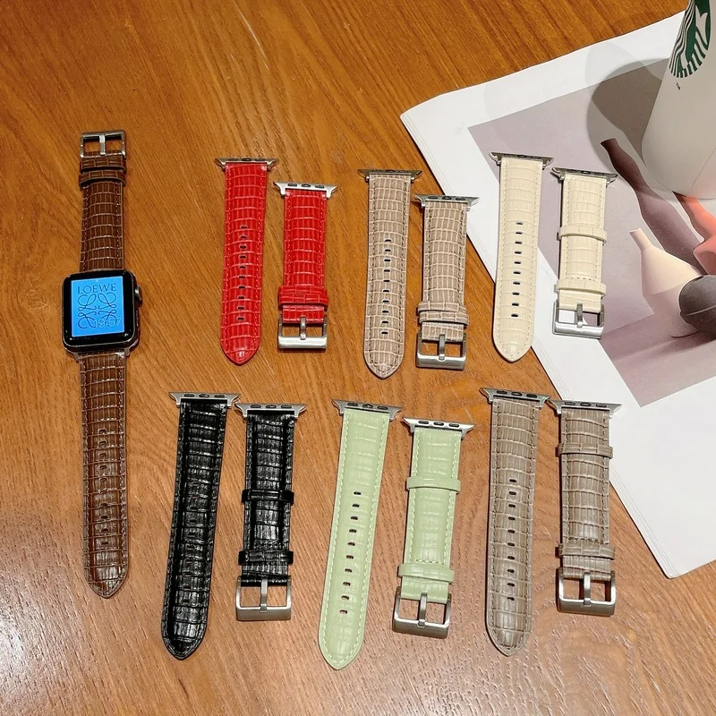 Ремешок из искусственной кожи для Apple Watch Band 44 мм 40 мм 42 мм 38 мм, аксессуары для смарт-часов IWatch Series 3 4 5 6 Se, спортивный браслет
Ремешок из искусственной кожи для Apple Watch Band 44 мм 40 мм 42 мм 38 мм, аксессуары для смарт-часов IWatch Series 3 4 5 6 Se, спортивный браслет