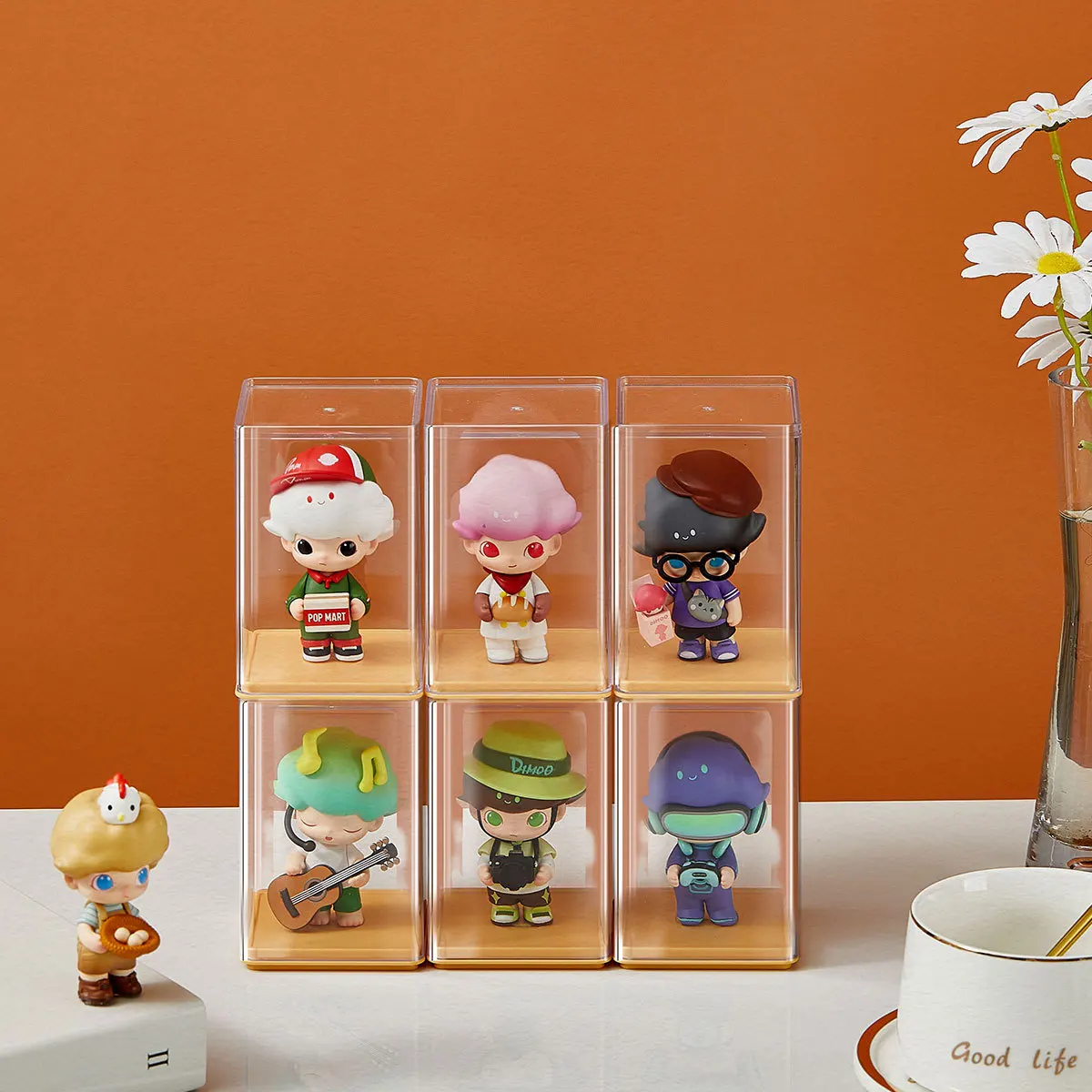 Transparent Acrylic Display Box Single Cartoon Doll Toy Display Stand Dustproof Storage Box for Collectibles Figures Dolls
Transparent Acrylic Display Box Single Cartoon Doll Toy Display Stand Dustproof Storage Box for Collectibles Figures Dolls