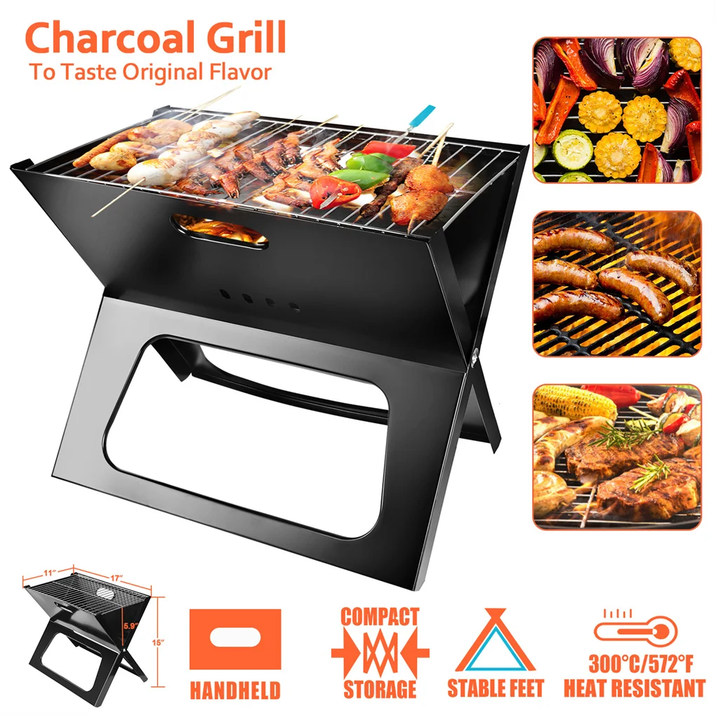 New Portable BBQ Barbecue Grill Foldable Charcoal Grill Camping Garden Outdoor Travel
New Portable BBQ Barbecue Grill Foldable Charcoal Grill Camping Garden Outdoor Travel