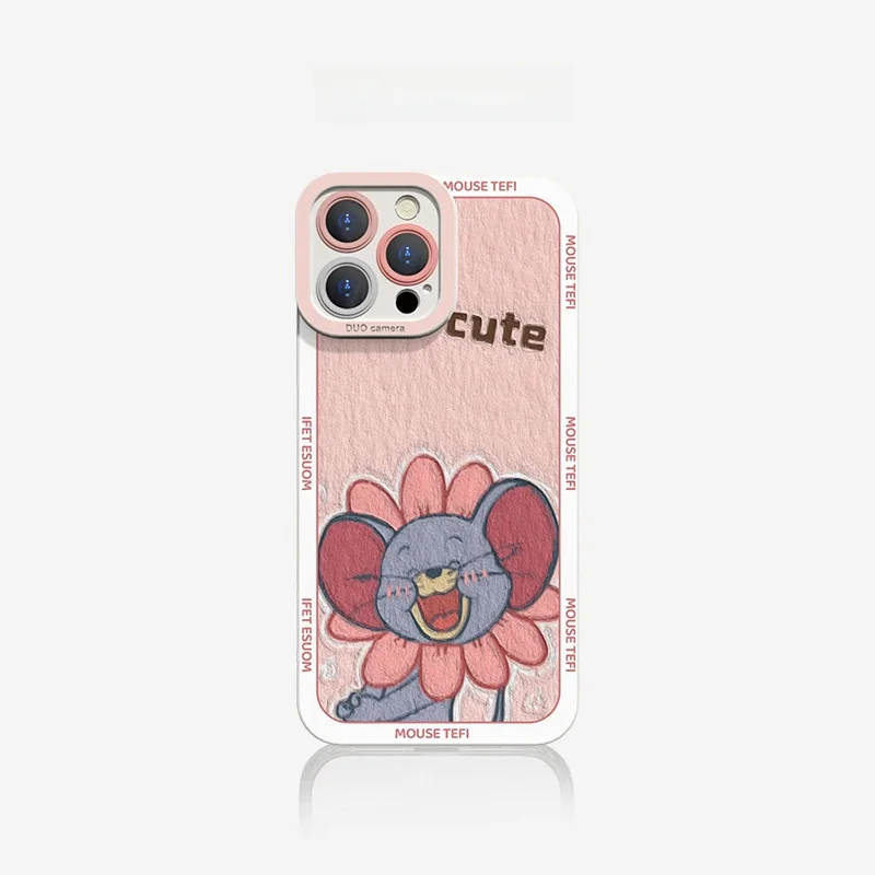 15Promax Silicone Phone Case Women's Full Cover Anti-Fall And Mouse New Design Creative Cute Cartoon Couple Protection
15Promax Silicone Phone Case Women's Full Cover Anti-Fall And Mouse New Design Creative Cute Cartoon Couple Protection