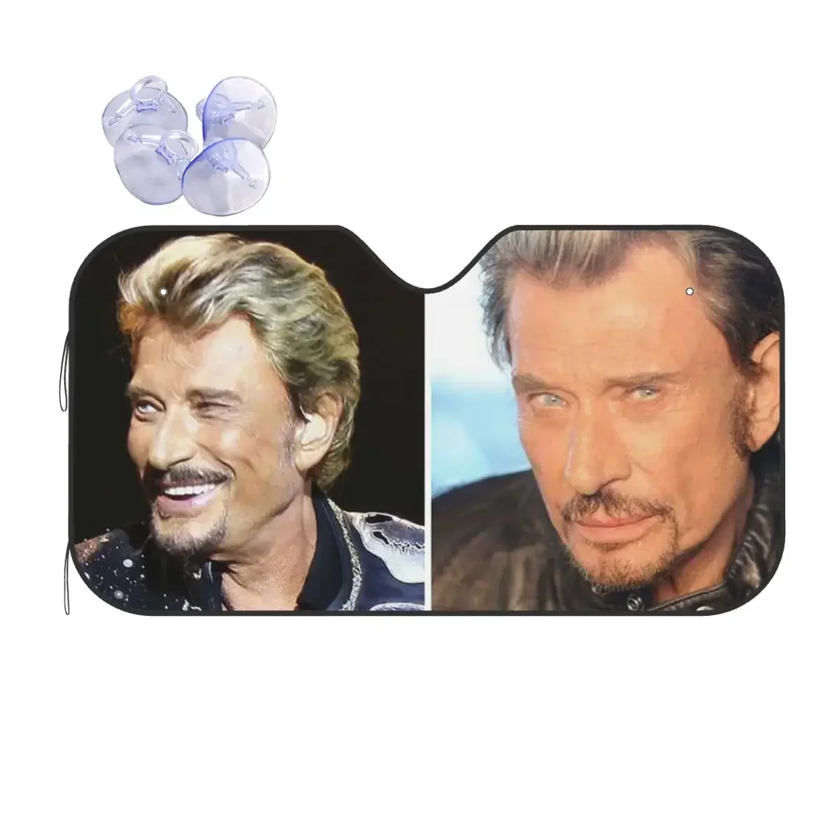 Rock Star Sunsha Windscreen Johnny Hallyday Singer Car Front Windshield 76x140cm Car Window Windscreen Cover Car-styling
Rock Star Sunsha Windscreen Johnny Hallyday Singer Car Front Windshield 76x140cm Car Window Windscreen Cover Car-styling