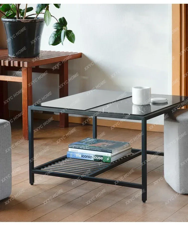 Light Luxury Natural Marble Coffee Table Square Living Room Household Glass Coffee Table
Light Luxury Natural Marble Coffee Table Square Living Room Household Glass Coffee Table