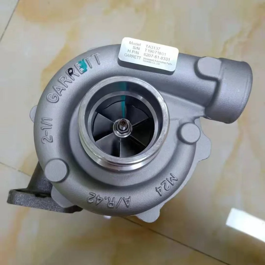 PC200-6 Excavator Turbine 6D95 Turbocharger 6207-81-8331
PC200-6 Excavator Turbine 6D95 Turbocharger 6207-81-8331