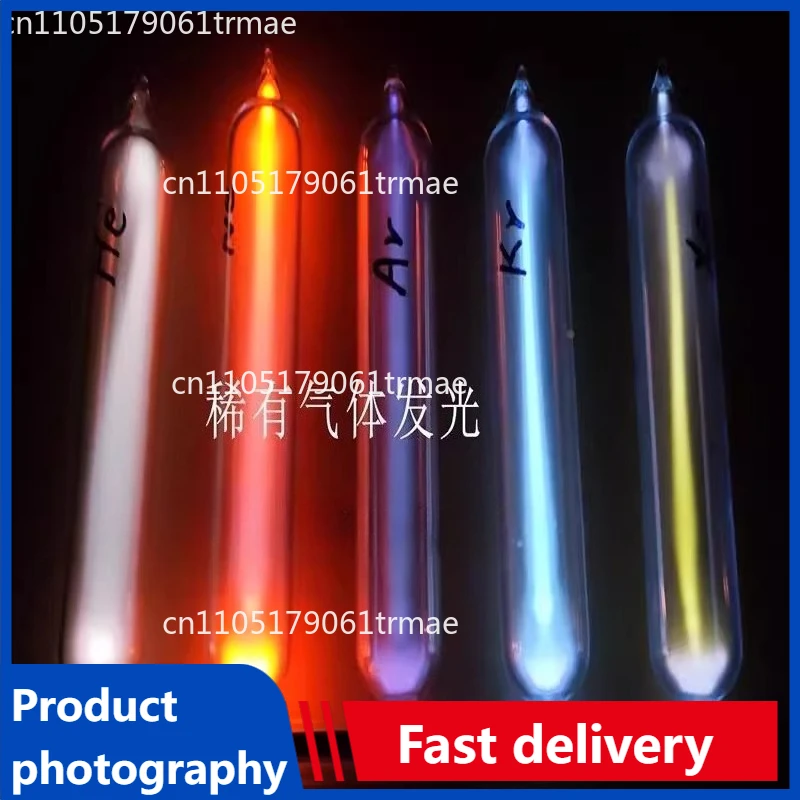 Rare Gas Element Collection, Sealed Glass Luminescent Tubes (Xenon etc.) for Science Display & Decor
Rare Gas Element Collection, Sealed Glass Luminescent Tubes (Xenon etc.) for Science Display & Decor