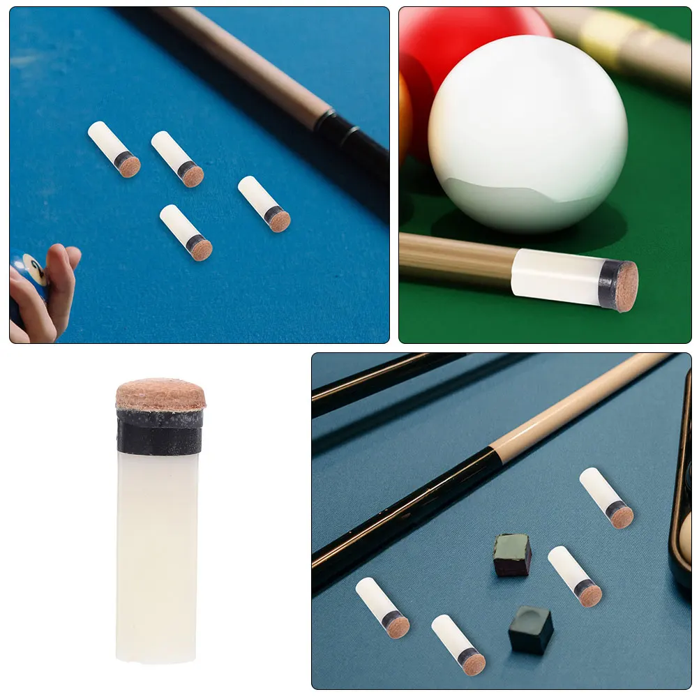 5pcs Pool Cue Accessories Billiard Cue Tip Replacement Kit Hard Rubber Fiber Tips Snooker Sticks Durable Anti Wear Parts Pool
5pcs Pool Cue Accessories Billiard Cue Tip Replacement Kit Hard Rubber Fiber Tips Snooker Sticks Durable Anti Wear Parts Pool