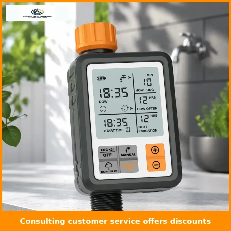 Newly designed outdoor garden electronic automatic water timer garden watering irrigation system sprinkler control timer
Newly designed outdoor garden electronic automatic water timer garden watering irrigation system sprinkler control timer