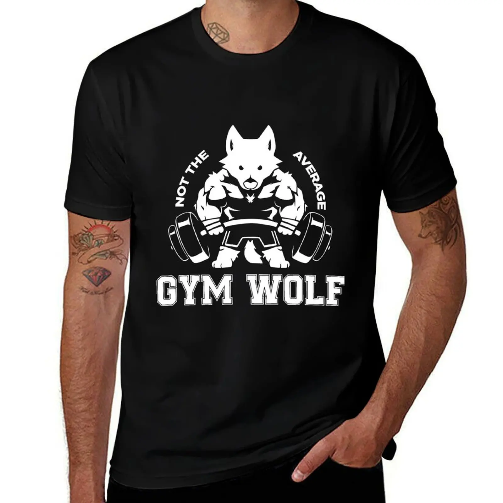 Not the average GYM WOLF T-Shirt man t shirts cotton t shirts for man pack cotton T-Shirt
Not the average GYM WOLF T-Shirt man t shirts cotton t shirts for man pack cotton T-Shirt