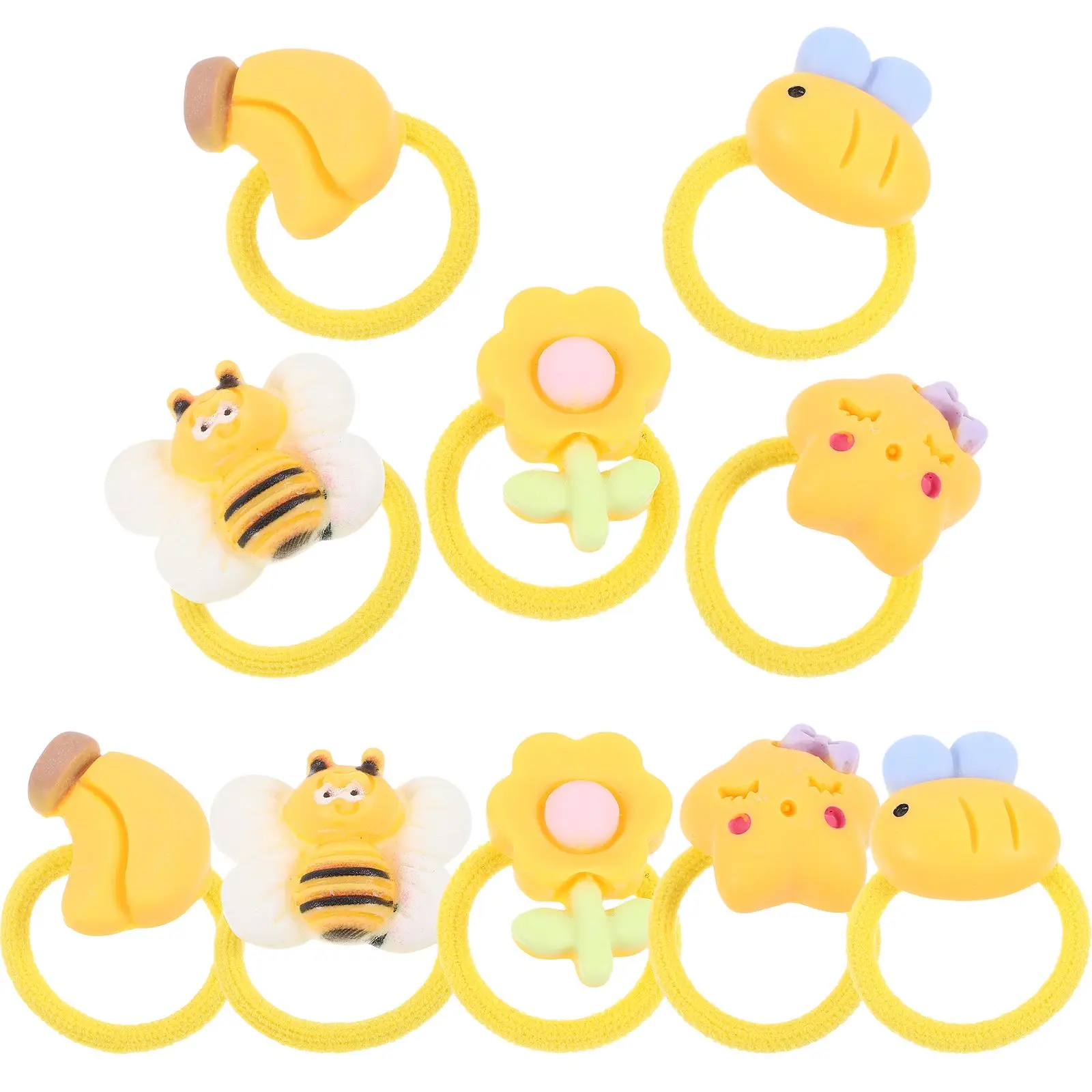 10 Pcs Pet Hair Tie Yellow Soft Non Slip Cats Decorative Bands Rubber Ribbon Headdress Accessories
10 Pcs Pet Hair Tie Yellow Soft Non Slip Cats Decorative Bands Rubber Ribbon Headdress Accessories