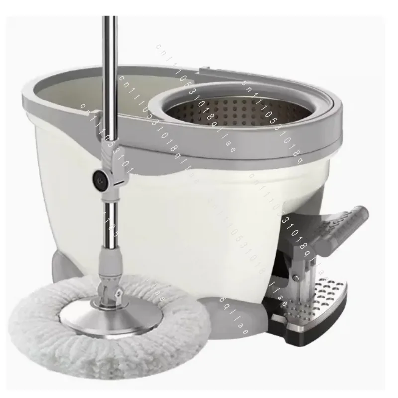 Spin Mop Bucket Portable Magic Double Drive Stainless Steel Hand Pressure Rotating with Head Household Floor Cleaning Set WF6273
Spin Mop Bucket Portable Magic Double Drive Stainless Steel Hand Pressure Rotating with Head Household Floor Cleaning Set WF6273