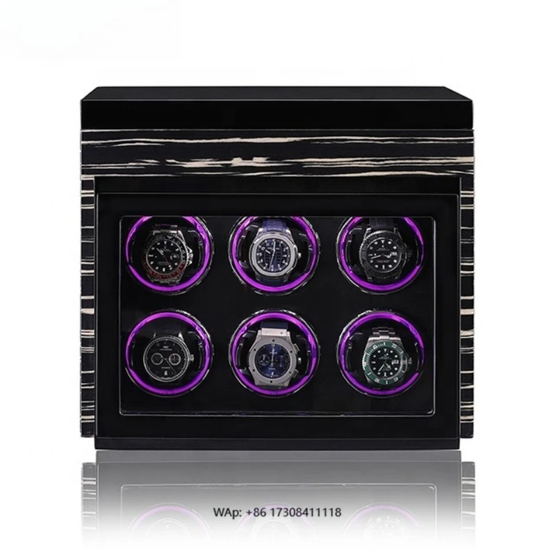 Luxury Automatic Wooden Watch Winder 2/3/4/6/8 Watches Storage Box MDF Eco-Friendly Dustproof Protective Mechanical
Luxury Automatic Wooden Watch Winder 2/3/4/6/8 Watches Storage Box MDF Eco-Friendly Dustproof Protective Mechanical