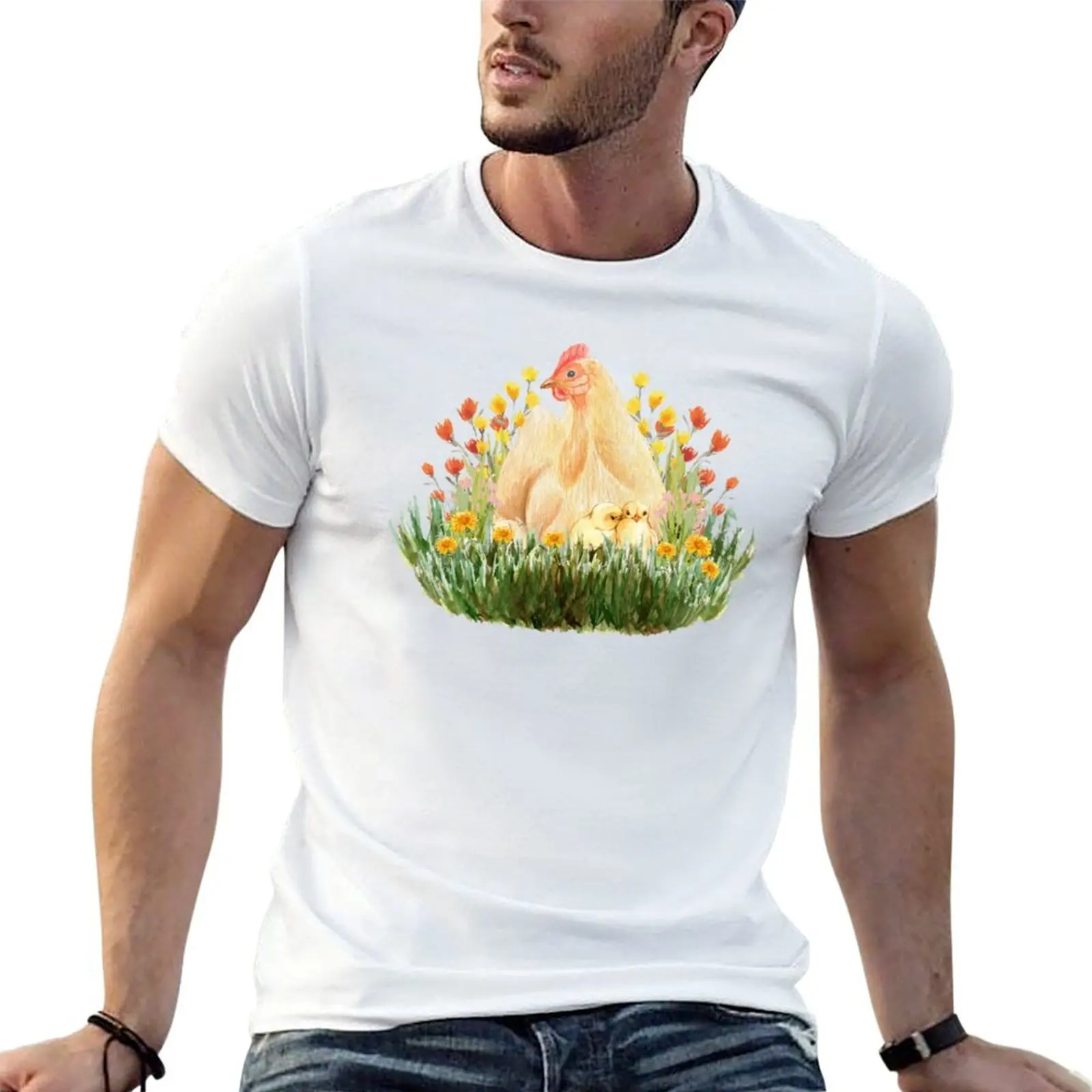 Симпатичная футболка Chicks Springtime t Рубашки Банти качественные высокие Wildflower Chicken Man и дизайнерский бренд - роскошный курица
Симпатичная футболка Chicks Springtime t Рубашки Банти качественные высокие Wildflower Chicken Man и дизайнерский бренд - роскошный курица