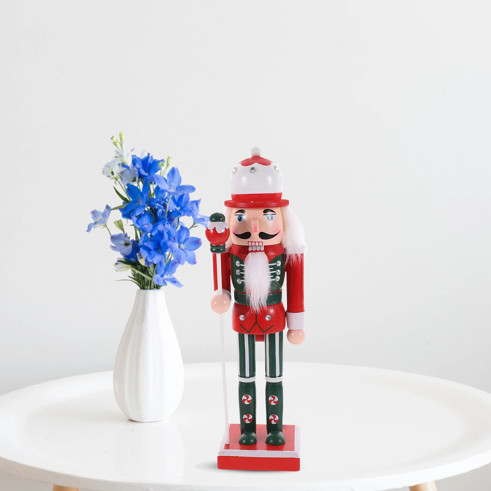 Wooden Nutcracker Christmas Decor Xmas Holiday Ornament Desktop Decoration Traditional Nutcracker Soldier Party Supplies Home
Wooden Nutcracker Christmas Decor Xmas Holiday Ornament Desktop Decoration Traditional Nutcracker Soldier Party Supplies Home